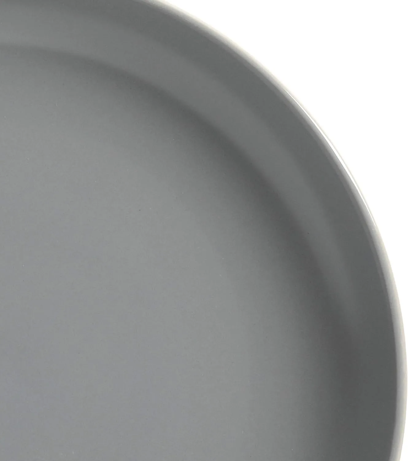 Gibson Home Rockaway 12-Piece Dinnerware Set Service for 4, Grey Matte - - Image 7