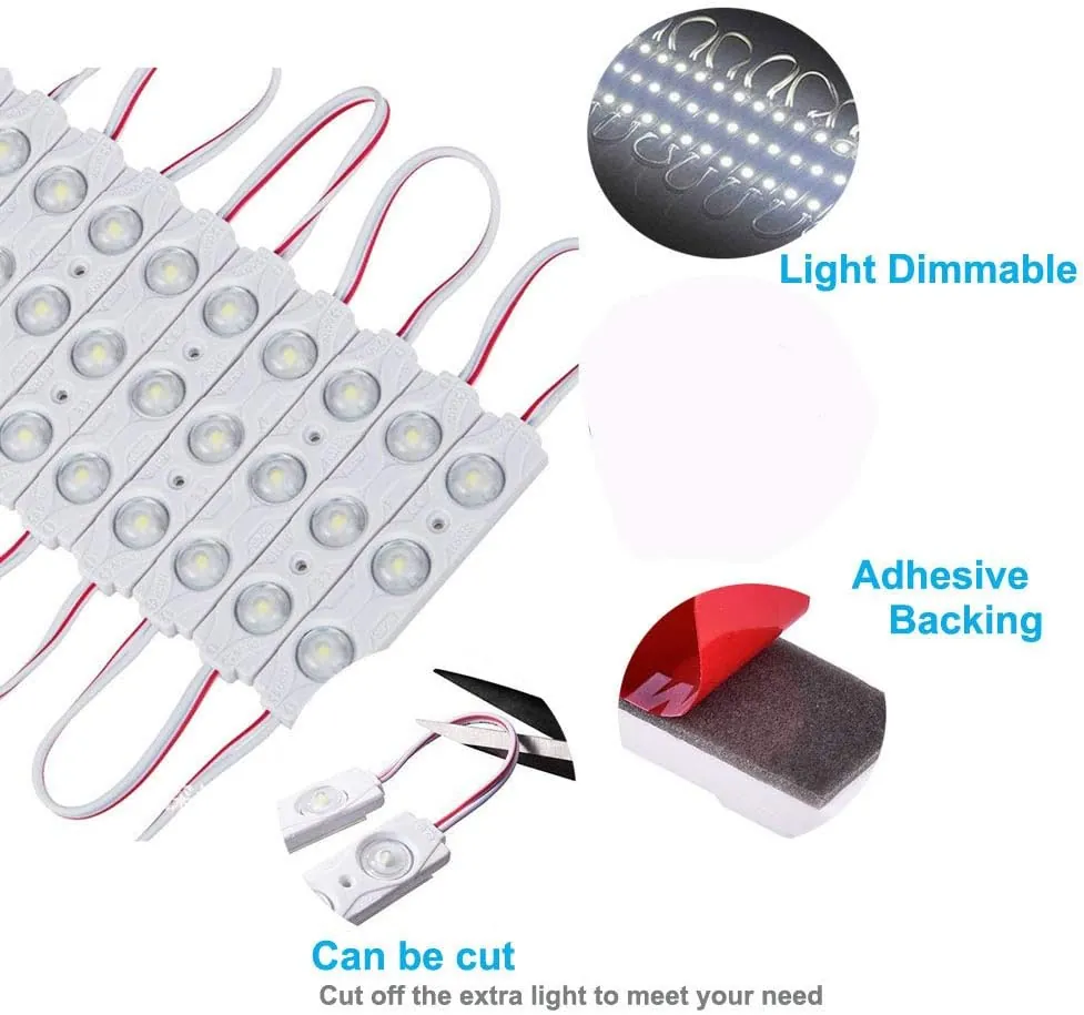 Led Vanity Mirror Lights, Hollywood Style Vanity Make Up Light, 10ft Ultra Bright White LED, Dimmable Touch Control Lights Strip, for Makeup Vanity Table & Bathroom Mirror, Mirror Not Included - Image 4
