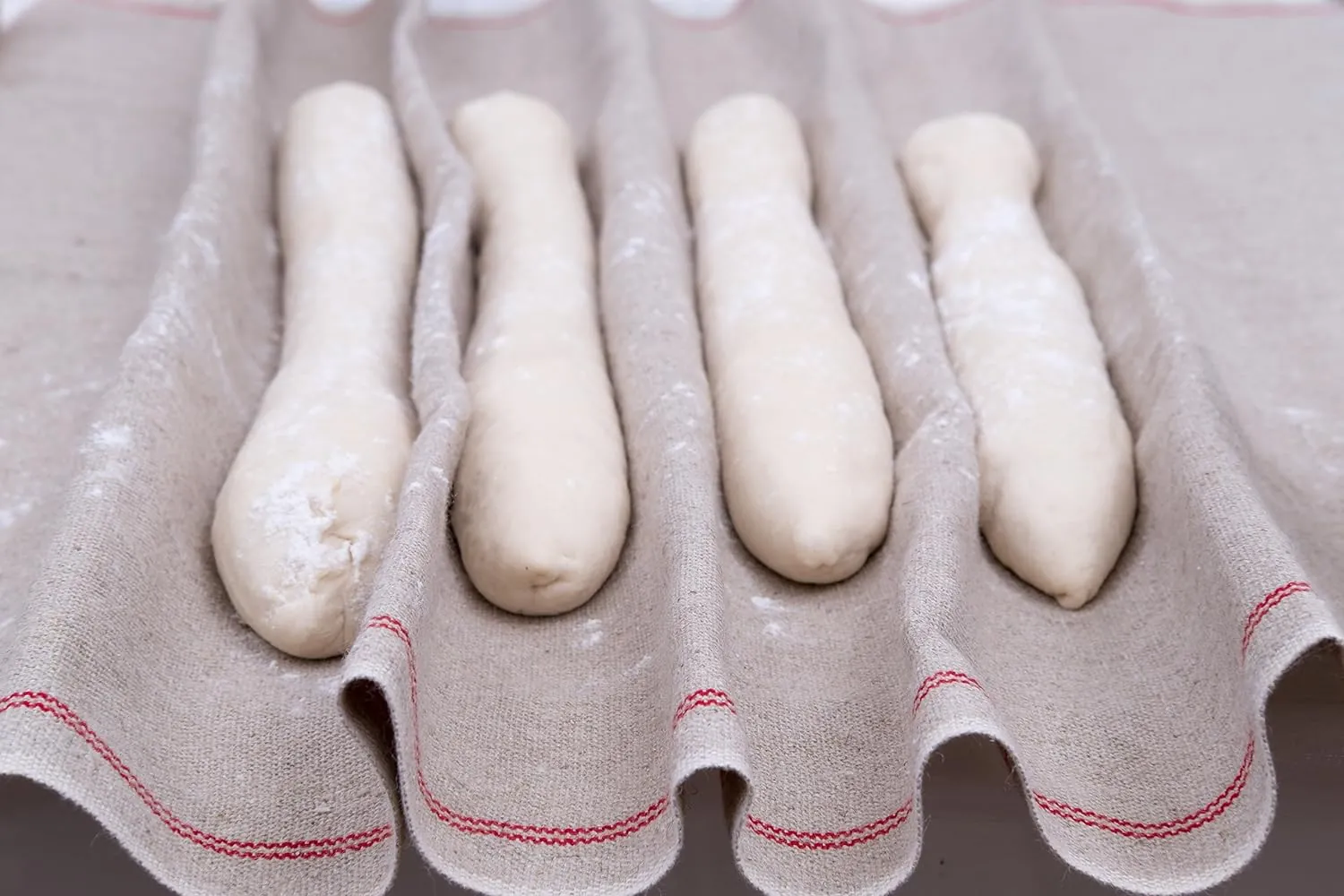 Saint Germain Bakery Premium Professional Bakers Extra Large Couche 35"x26" from France - Heavy Duty Proofing Cloth 100% Natural Flax Linen - Image 5